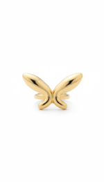 Modern Golden butterfly Motif