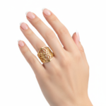 Stylish Regal Lattice ring - Image 2