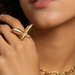 Modern Golden butterfly Motif - Image 3