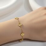 Classic Quatrefoil 5 Motif Bracelet - Image 2