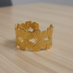 Stainless Garden Butterfly Open Cuff Braclet - Image 3