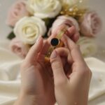 Gold-Plated Black Crystal Accents Bangle - Image 2