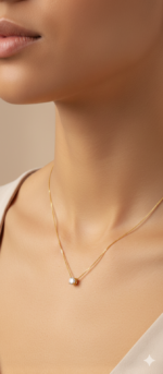 Diamond style Luxary Stainless Necklace - Image 2