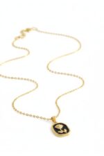 Midnight Rose Signet Necklace - Image 3