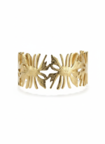 Sunburst Bloom Sculptural Cuff - Image 4