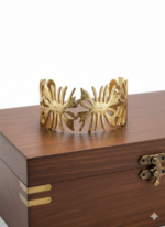 Sunburst Bloom Sculptural Cuff - Image 3