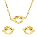 Modern Love Knot Jewelry set - Image 2