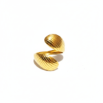 Ribbed Spiral wrap Ring - Image 3