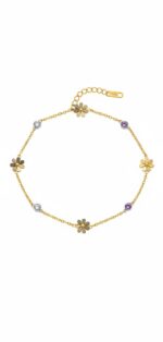 Cubic Zirconia Station bracelet - Image 3