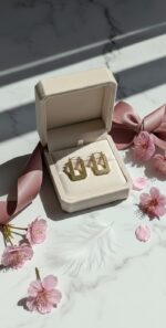 Lexi Rectangular Hoop Earrings