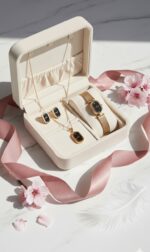 The Timeless Oval Suite in Gold & Onyx Black