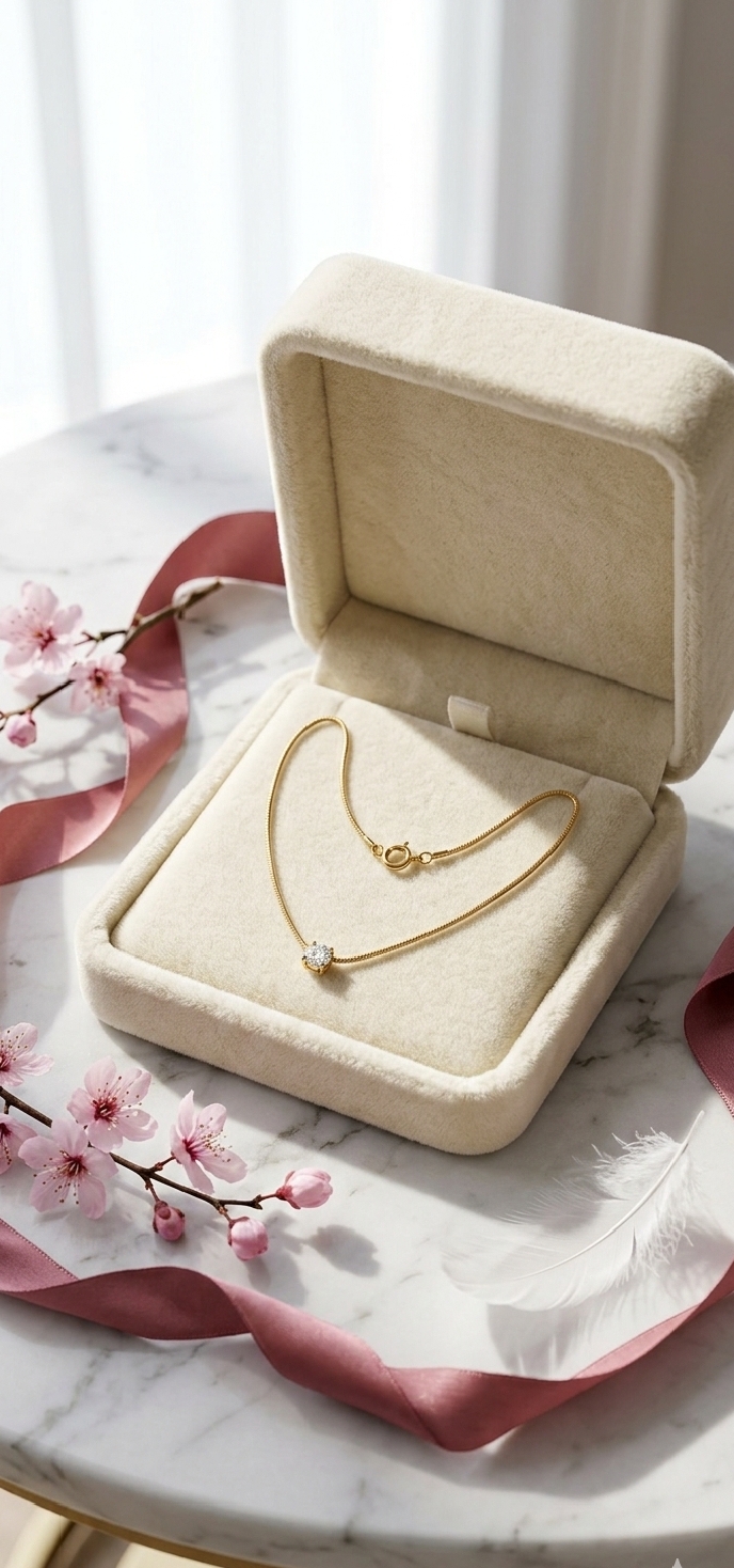 1772133236490 Diamond style Luxary Stainless Necklace - Image 1