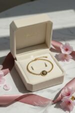 Medusa Gold-Tone Curb Bracelet