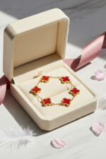 The  Red Velvet Meadow Bracelet