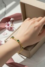 Gold-Plated Stainless Steel Milanese Bracelet - Image 2