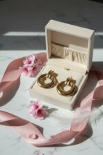 Bold Door Knocker Drop Earrings