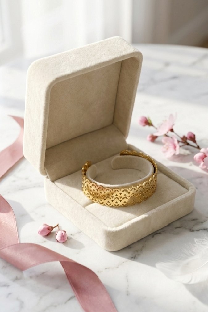 1784402958742 Auria Filigree Cuff - Image 1