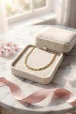 Golden Leaf Chain Necklace